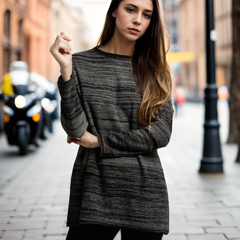 Grey sweater Vallvik